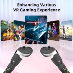 Quest 3S Controller Handle Attachments for VR Gaming