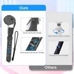 Quest 3S Controller Handle Attachments for VR Gaming