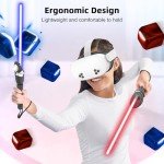 Quest 3S Controller Handle Attachments for VR Gaming