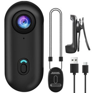 Bayehngs Mini Action Camera - Wearable POV Camcorder