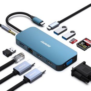 BENFEI 11-in-1 USB-C Docking Station with Cable