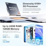 FOSSiBOT S1 5G Smartphone - 24GB RAM, 50MP Camera