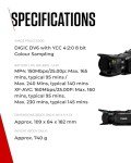 Canon XA60 4K Video Camcorder with 20x Zoom