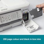 Brother MFC-J1010DW Wireless 4-in-1 Inkjet Printer