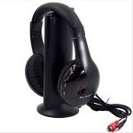 Market&YCY 5-in-1 Wireless Hi-Fi Headphones (Black)