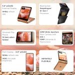 Motorola razr 40 Ultra - Peach Fuzz, 8GB RAM