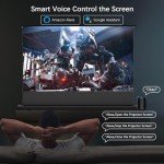 Motorized 100" ALR Projector Screen with Matte Surface