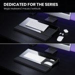 Adjustable Acrylic Keyboard Stand with Wrist Rest