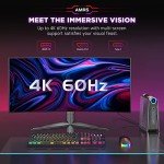 ACEMAGICIAN Mini Gaming PC with Ryzen 7 Pro