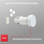 RED OPTICUM Single LNB Full HD Satellite Receiver