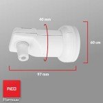RED OPTICUM Single LNB Full HD Satellite Receiver