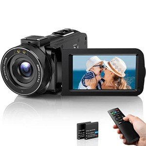 1080P FHD Camcorder with Night Vision & Zoom