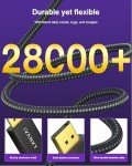 IVANKY 8K DisplayPort Cable 6.6ft for Gaming