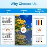 PG-545 & CL-546 Reman Ink Cartridges - 2 Pack