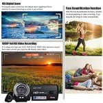 Andoer 1080P Camcorder with 16X Zoom & LCD