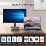 Yaeonku Blu-ray External Drive with USB Ports
