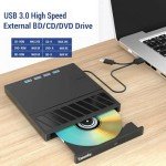 Yaeonku Blu-ray External Drive with USB Ports