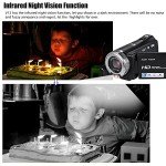 Andoer 1080P Camcorder with 16X Zoom & LCD