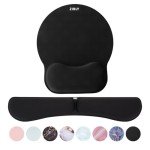 ZIBLY Memory Foam Keyboard and Mouse Wrist Support
