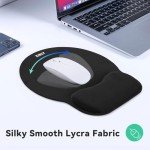 ZIBLY Memory Foam Keyboard and Mouse Wrist Support
