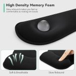 ZIBLY Memory Foam Keyboard and Mouse Wrist Support