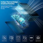 NEOSMAY Fanless Mini PC with 4 LAN Ports
