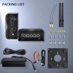NEOSMAY Fanless Mini PC with 4 LAN Ports