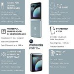 Motorola razr 40 Ultra - Glacier Blue Smartphone