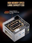 GMKtec AI Mini PC with Ryzen 9 and Triple 8K Display
