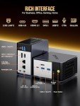 GMKtec AI Mini PC with Ryzen 9 and Triple 8K Display