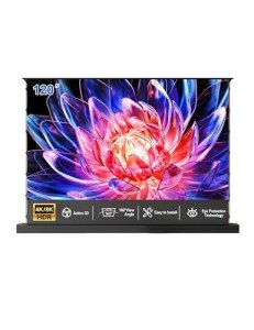 Motorized Ambient Light Rejecting Projector Screen 95