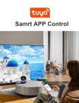 Motorized Ambient Light Rejecting Projector Screen 95