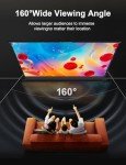 Motorized Ambient Light Rejecting Projector Screen 95
