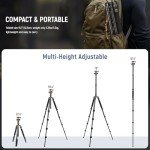 Victiv 78" Lightweight Camera Tripod with Monopod
