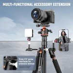 Victiv 78" Lightweight Camera Tripod with Monopod