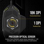 Corsair Nightsword RGB Gaming Mouse - 18,000 DPI