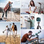 Victiv 78" Lightweight Camera Tripod with Monopod