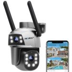 GENBOLT Outdoor WiFi Security Camera with Night Vision