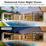 GENBOLT Outdoor WiFi Security Camera with Night Vision