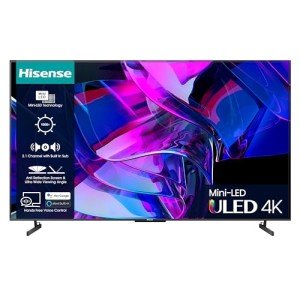 Hisense 85" 144Hz ULED Mini-LED Smart TV