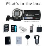 ORDRO V12 Full HD 1080P Infrared Camcorder