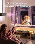 ULTIMEA 4.1ch Bluetooth Sound Bar with Subwoofer