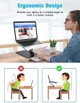 Babacom Ergonomic Adjustable Laptop Stand and Desk