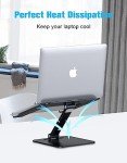Babacom Ergonomic Adjustable Laptop Stand and Desk