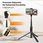 ATUMTEK 55" Selfie Stick Tripod with Remote