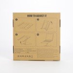 Babacom Ergonomic Adjustable Laptop Stand and Desk