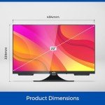 Cello 22" Smart Frameless TV with Bluetooth & Netflix