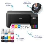 EcoTank ET-2860 Wi-Fi Ink Tank Printer with Ink