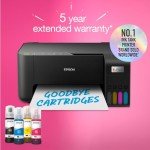 EcoTank ET-2860 Wi-Fi Ink Tank Printer with Ink