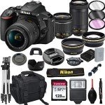 Nikon D5600 DSLR Camera Bundle with Lenses & Accessories